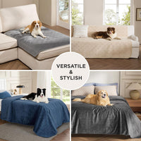 Bedsure Waterproof Couch Cover for Sofa and Dogs Quick Drying - 40x50 inch / Navy - image 3