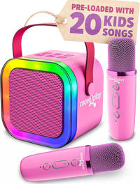 Move2Play, Halloween Karaoke Machine for Kids - Pink Pop