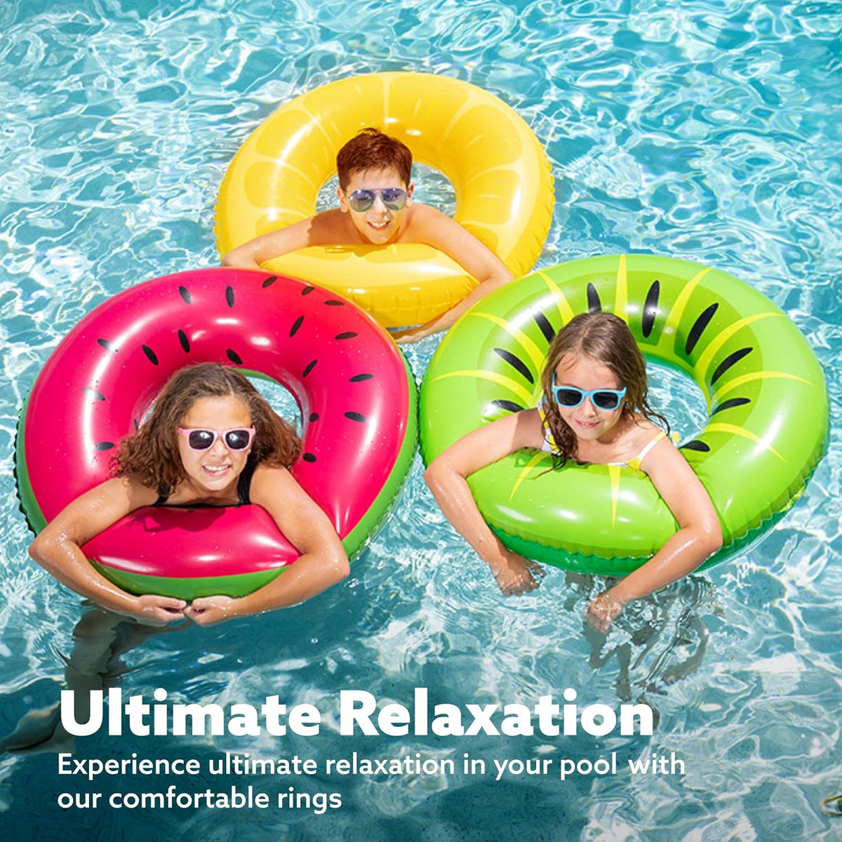JOYIN Donut Pool Float 32” - Fruit - image 3