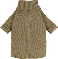 Fitwarm Thermal Knitted Dog Sweater Doggy Winter Coat Pet Clothes - Large / Sage Green - image 4