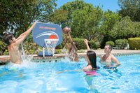 Poolmaster Classic Pro Rebounder poolside basketball hoop set with backboard, net and weighted deck  - view 4