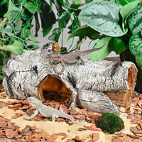 Reptile Hide Snake Cave Large Simulation Stone Resin Hideout Leopard - E-Large - image 4