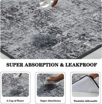Washable Pee Pads for Dogs, Reusable Puppy Pads 36"x 41" 2 Pack – Essentials for Dogs - Tie Dye Black / 18"*24"(Pack of 2) - image 2