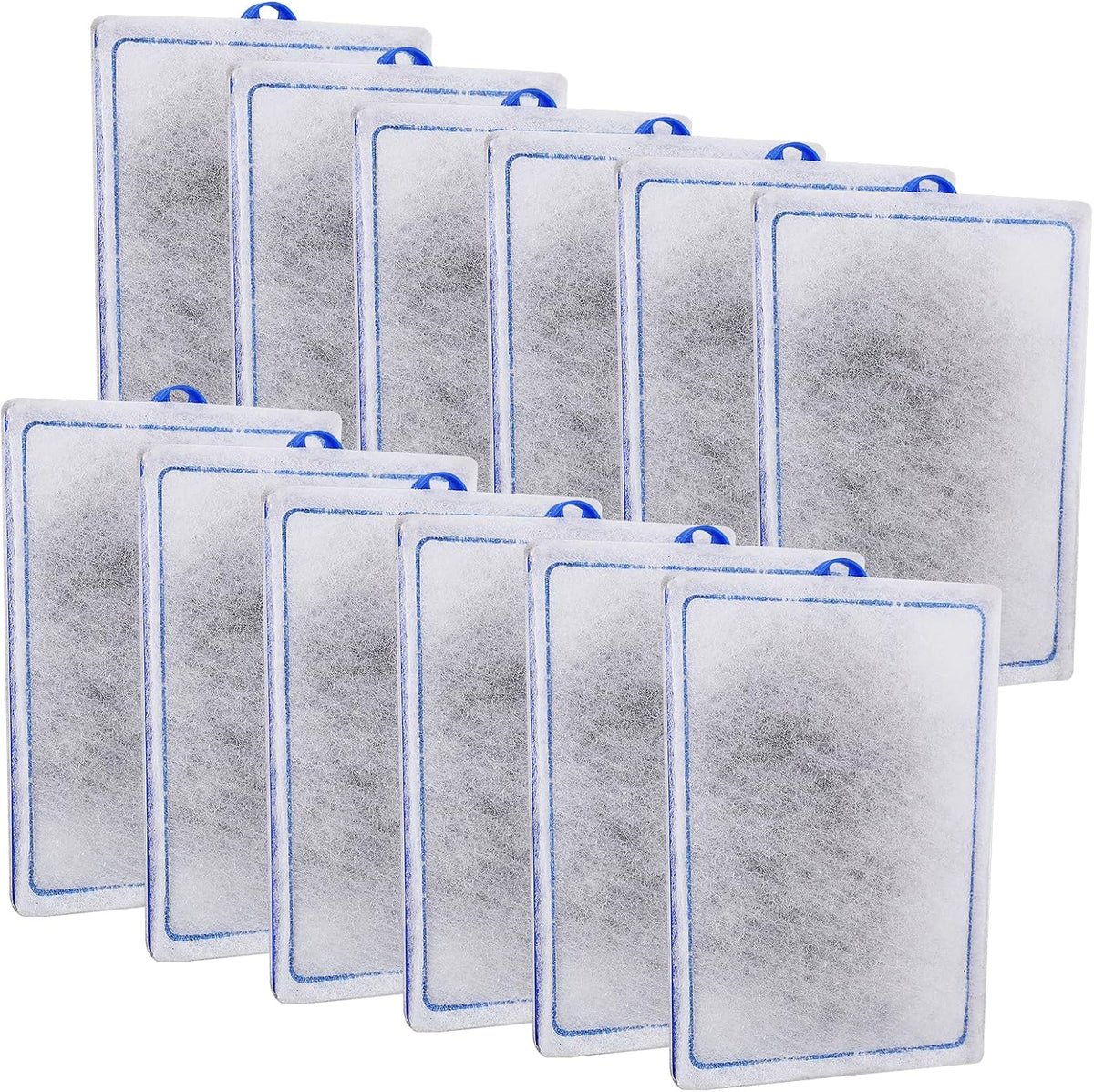 xbbwmrs 12-Pack Large Aquarium Filter Cartridges Compatible - L-12 Count