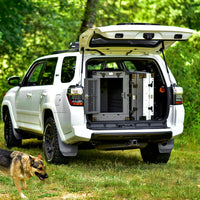 K9 Kennel Boss Aluminum Collapsible Dog Crate - Gray / 34.6"L x 25.2"W x 28.9"H - image 4