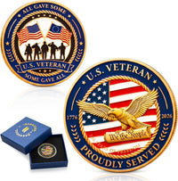 FLAGWIX USA 250th anniversary challenge coin with American Eagle, 1776-2026 - view 4