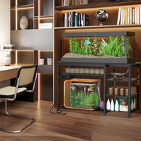 Keelian 55-75 Gallon Fish Tank Stand With Power Outlets for Aquarium - 55-75 Gallon - image 3