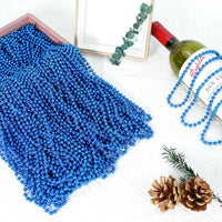 SHAOQINLIN 12 PCS Gold Bead Necklace - Blue - image 3