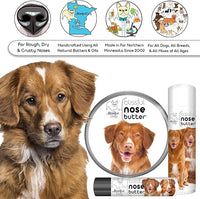 The Blissful Dog Nova Scotia Duck Tolling Retriever Unscented Nose Butter - Dog Nose Butter, 1 Ounce
