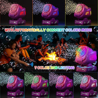 Upgraded Bubble Machine Outdoor Toys for Kids & Wedding Party – Fun for Kids & Family - Purple - image 4