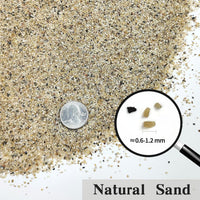 5 lbs Aquarium Sand, Beige Fish Tank Sand - Mixed / 20 LB - image 2