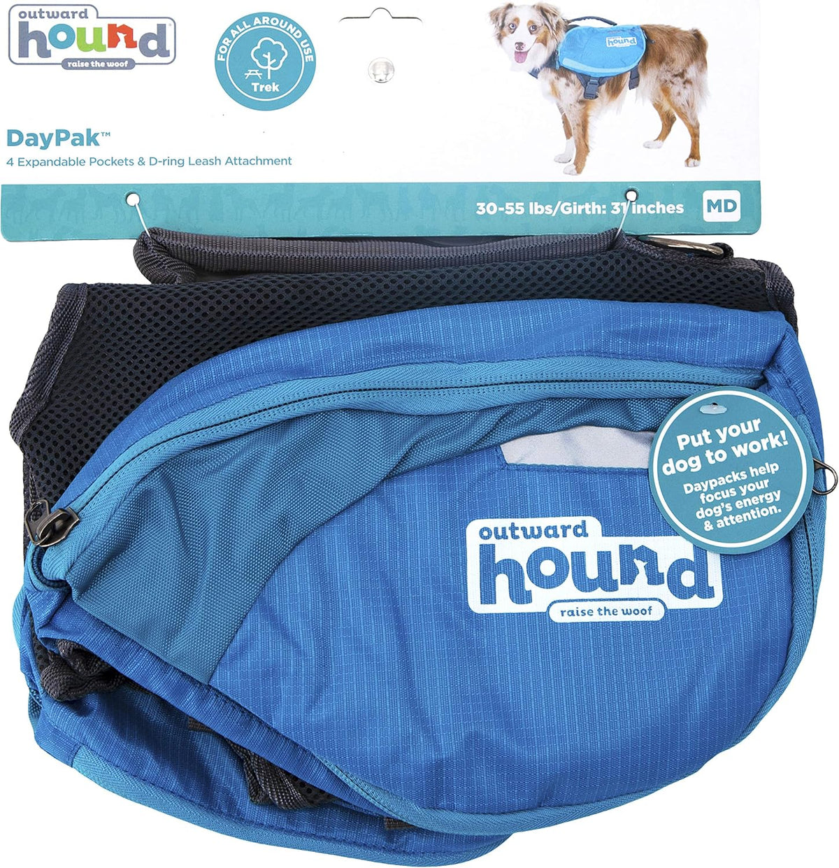 Kyjen Outward Hound The Quick Release Dog BackPack – Essentials for Dogs - image 2