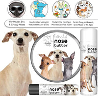The Blissful Dog Italian Greyhound Unscented Nose Butter - Dog Nose Butter, 0.15 Ounce