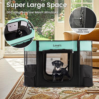 Love's cabin Pet Puppy Dog Playpen - Green / Small - image 4
