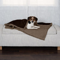 Furhaven Waterproof & Self-Warming Throw Blanket for Dogs & Indoor - 40.0"L x 30.0"W x 0.25"Th / Espresso - image 3
