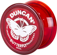 Duncan Toys Butterfly Yo-Yo, Beginner String Trick Yo-Yo - Red - image 2