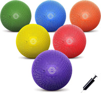 8.5 Inch Dodgeballs Playground Balls - 7-Inch - Pack of 6