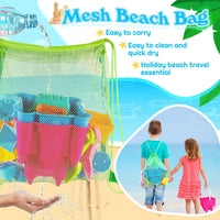 FUSPWEAO Beach Toys with 2 Castle Buckets - image 3