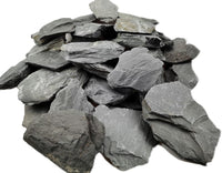 Voulosimi Natural Slate Rocks PH Neutral Stone Perfect Rocks - 1-3 inch / 7.5 LB