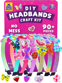 Glamour Headband Making Kit for Girls Ages 5+ - Glamour Headbands