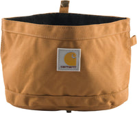 Carhartt Nylon Duck Travel Dog Bowl Carhartt Brown – Essentials for Dogs