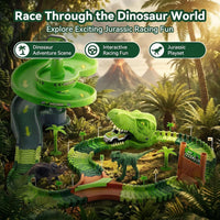 Dinosaur Race Track Toys for Boys 3-5 - Spiral Dinosaur Race Track Set - image 3