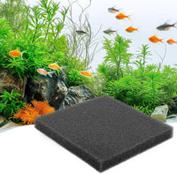 hygger Aquarium Sponge Filter Pad, Filter Media Foam Sponges - 15.7*15.7*1 inch/1pcs