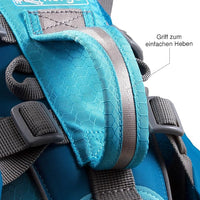 Kurgo Dog Saddlebag Backpack, Back Pack Dog Harness, Hiking Pack for Dogs, Packs for Pets to Wear, Camping & Travel Vest Harness, Reflective, Lightweight, Baxter Pack for Medium & Large Pets