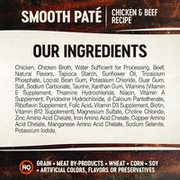 Wellness CORE Tiny Tasters Pate Adult Wet Cat Food, Natural, Protein-Rich, Grain Free, 1.75 Ounce Pouch, 12 Pack (Chicken & Beef)