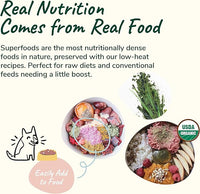 kin+kind Organic Multivitamin for Dogs & Cats - Pet Supplement for Healthy Skin and Coat - Safe, Natural Formula with Wheatgrass, Kelp, Seaweed and Coconut - Made in USA - Bundle (3 x 8 oz)