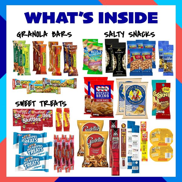 50 Piece Hearty Care Package for Men - BIG FRENCHIES