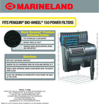 Marineland Bio-Wheel Penguin Rite-Size C Aquarium Filter Cartridge - Size B / 3-Count - image 4