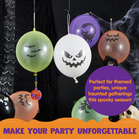 JOYIN 36 Pieces Halloween Punch Balloons for Halloween Punching - image 4