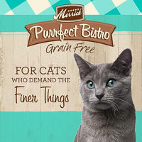 Merrick Purrfect Bistro Grain Free Natural Dry Cat Food For Adult Cats, Real Salmon And Sweet Potato Recipe - 7 lb. Bag