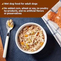 Nature's Recipe Grain Free Wet Dog Food, Chicken & Turkey Recipe, 2.75 Ounce Cup (Pack of 12)
