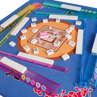 American Mahjong Game Set, 166 Quality White Tiles - Blue - image 4