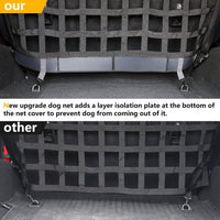 Pet Net Vehicle Safety Mesh Dog Barrier for Jeep 2/4-Door 2007-2026 – Essentials for Dogs - image 4