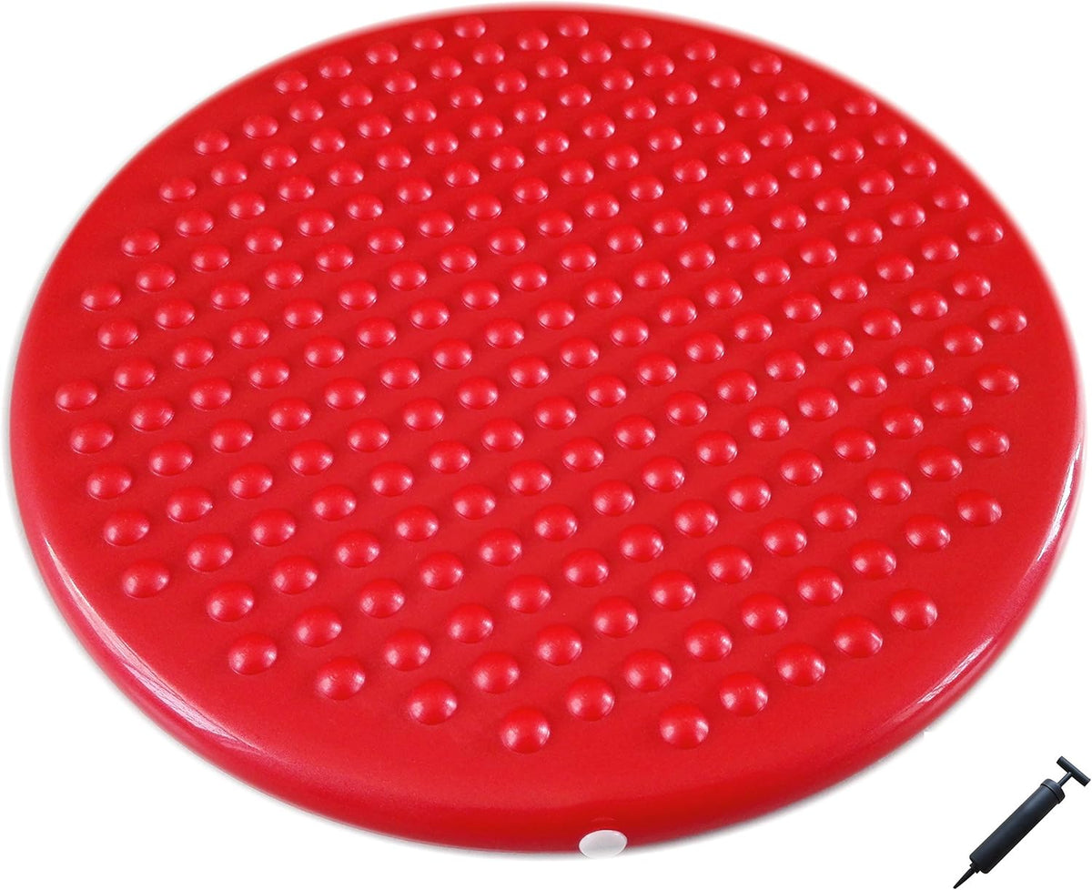 AppleRound Jr. 12 inch inflatable wiggle seat cushion for kids with hand pump - view 2