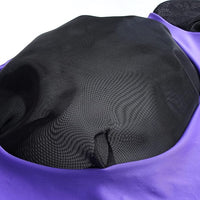 Horse Fly Mask with Ears - Large Eye Space for Full Vision, Breathable Stretch Comfort Fit, UV Protection, Forelock Opening, Easy Pull-On Violet Full