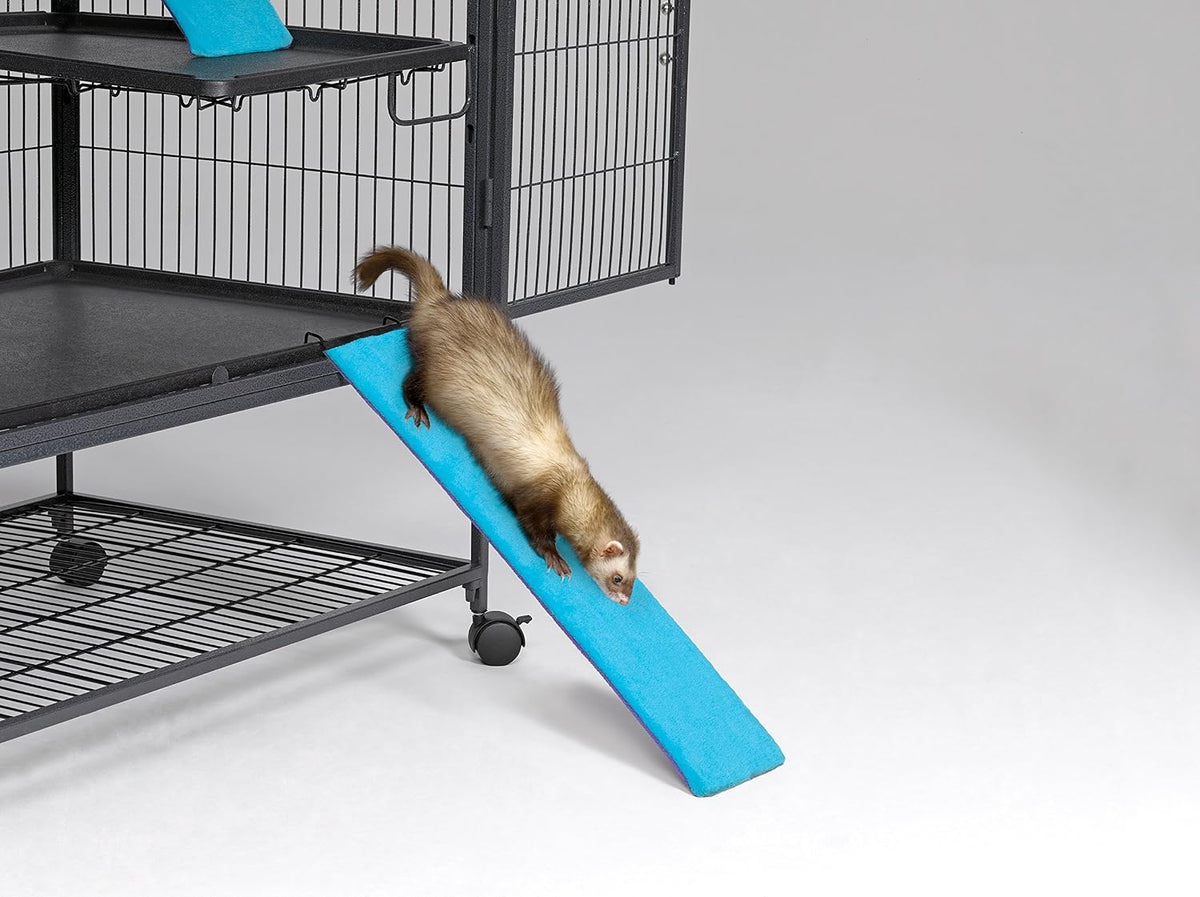 MidWest Homes for Pets Ferret Nation Exit Ramp & Cover for Ferret - 25.3"L x 5.5"W x 4.8"H / Black - image 2