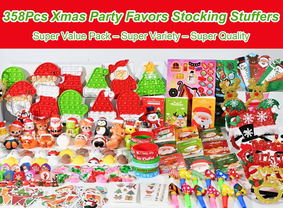 PLOUGVI 702PCS Halloween Party Favors Supplies Decorations - Christmas Party Favors - image 2