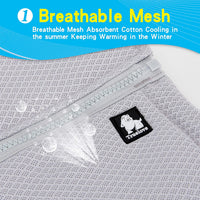 JUXZH Dog Cooling Vest, Evaporative Cooling Jacket Orange - Purple / X-Large (Chest 28.4-32.3") - image 2