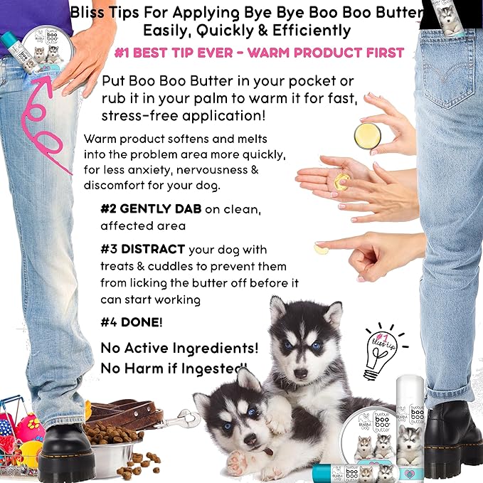 The Blissful Dog .50 oz Tube Husky Booboo Butter