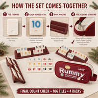 Smilejoy Mini Rummy Cube Game - Mini (2-4 player) - image 4