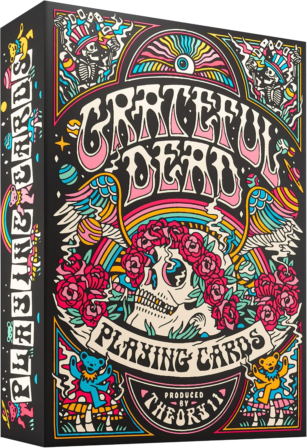 theory11 Grateful Dead Playing Cards Premium Deck with Iconic – Fun for Kids & Family