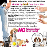The Blissful Dog Beagle Nose Butter for Dry, Cracked Skin, Lick-Safe Dog Nose Balm with Moisturizing Shea Butter, Almond, Olive, and Essential Oils, Pet Supplies, Uncented, 1 oz.