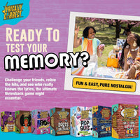 Lyrically Correct 90s and 2000s hip-hop and R&B music trivia card game box and cards - view 25