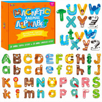 Large Size Magnetic Letters - Uppercase + Lowercase Letters
