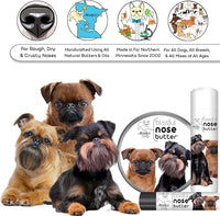The Blissful Dog Brussels Griffon Unscented Nose Butter, 16oz