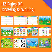 SpriteGru search and find book for kids with dry erase markers and storage bag - view 16